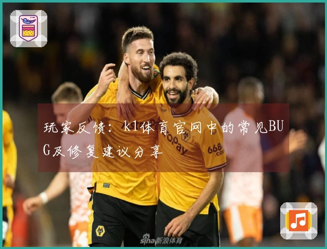 玩家反馈：k1体育官网中的常见BUG及修复建议分享